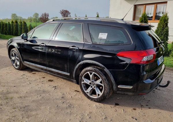 Citroen C5 cena 28900 przebieg: 123000, rok produkcji 2016 z Lędziny małe 79